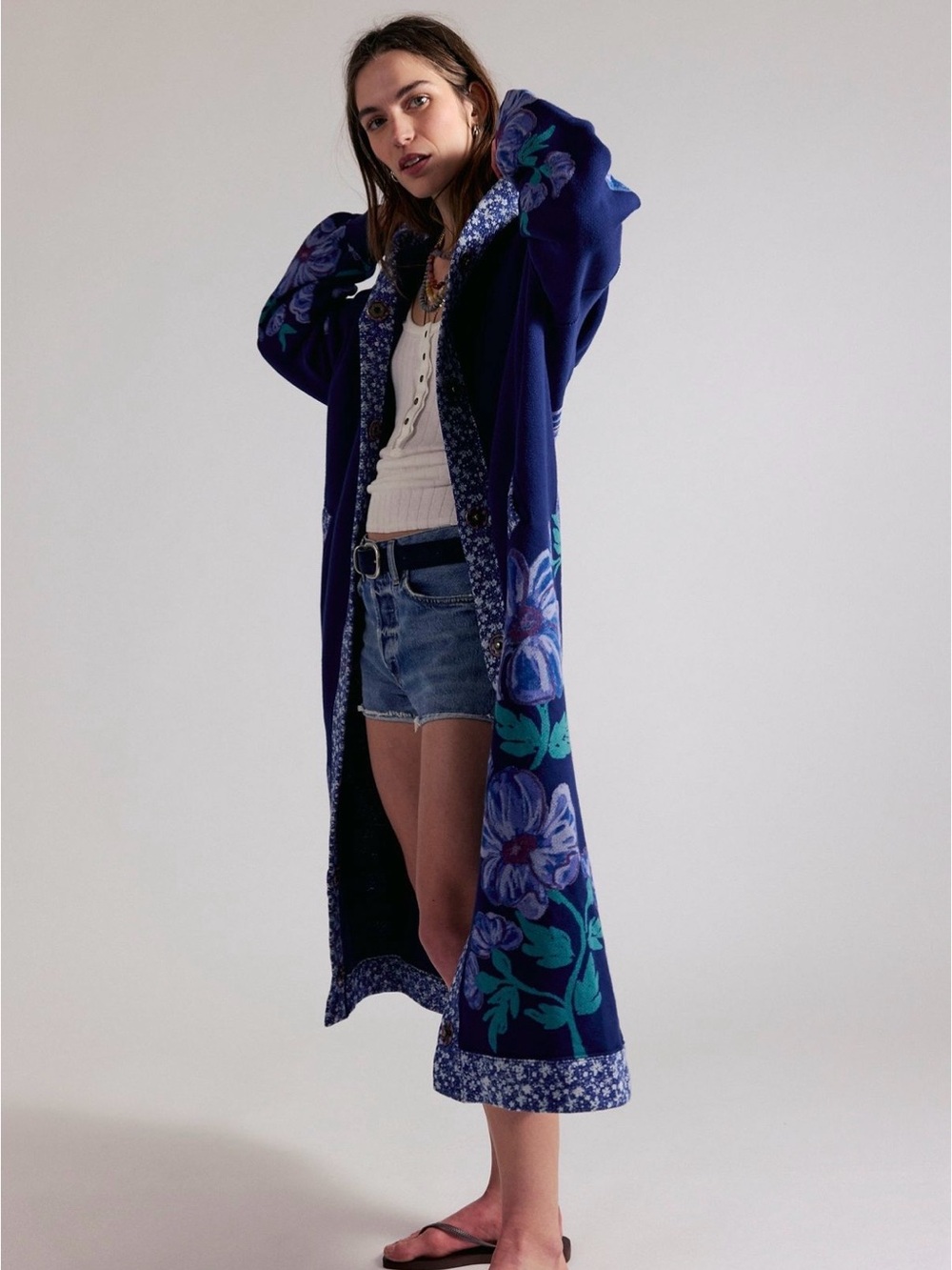 #FreePeople Super Bloom Cardi Night Combo - Picture 2 of 7